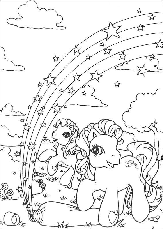 Print My Little Pony kleurplaat